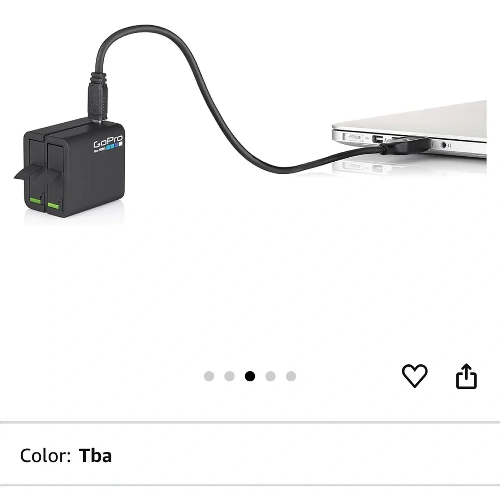 GoPro Dual Battery Charger + Battery (for Hero4 Black/Hero4 Silver)